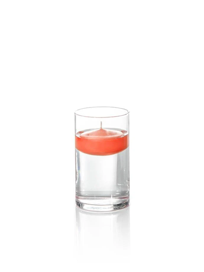 3" Floating Candles and 6" Cylinder Vases - Image 29