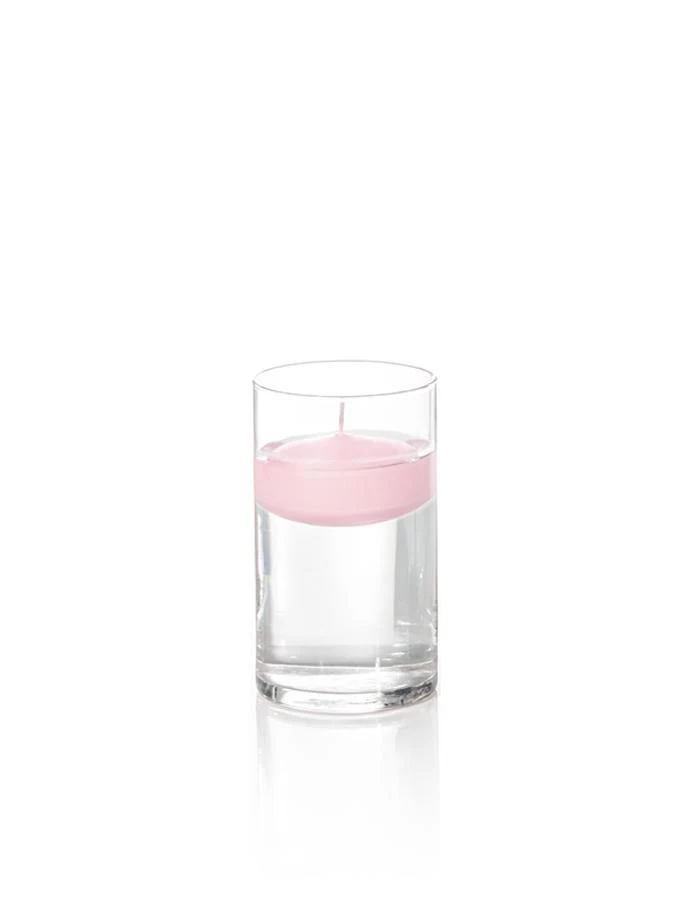 3" Floating Candles and 6" Cylinder Vases - Image 37