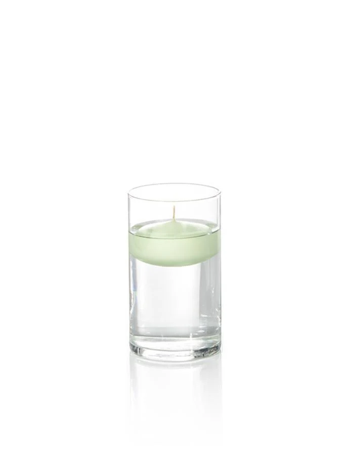 3" Floating Candles and 6" Cylinder Vases - Image 43