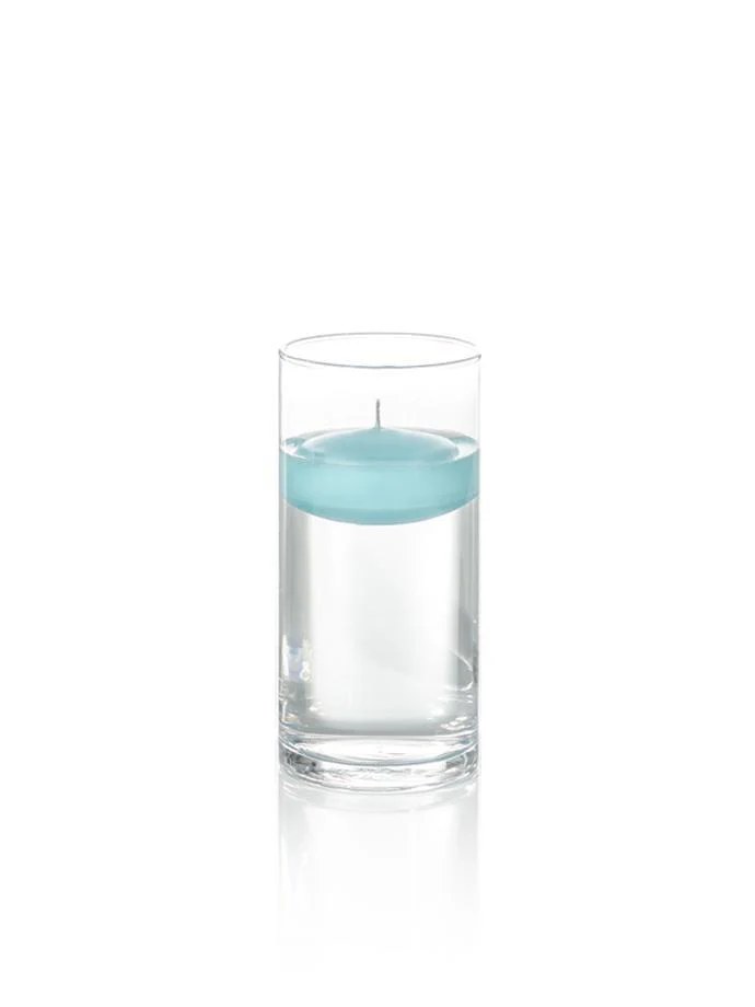 3" Floating Candles and 7.5" Cylinder Vases - Image 41