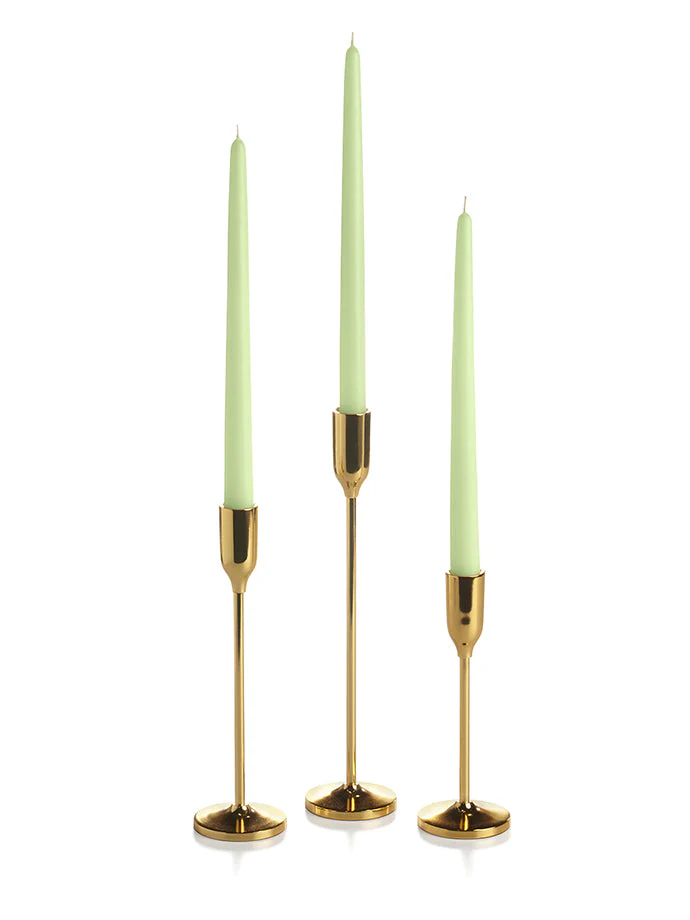 36 Taper Candles and 36 Gold Virtu Candlesticks - Image 37