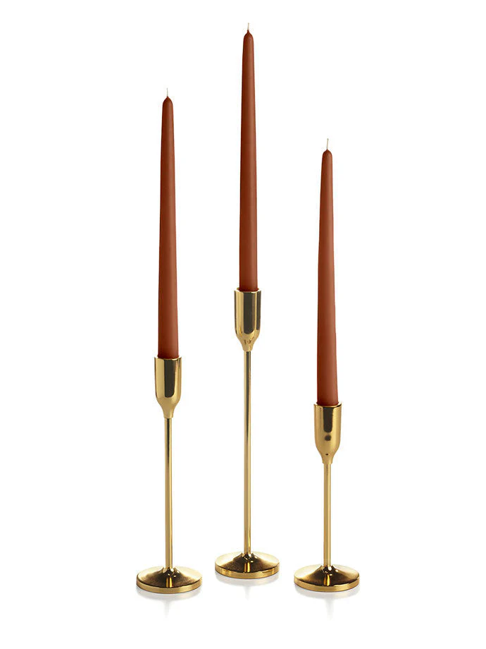 36 Taper Candles and 36 Gold Virtu Candlesticks - Image 44