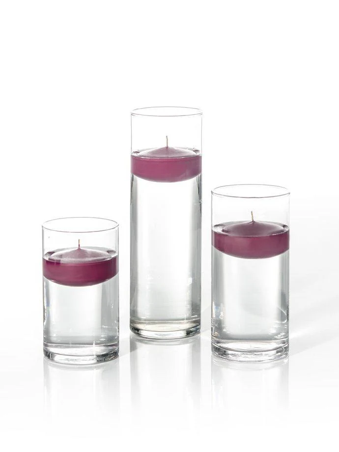 36 Floating Candles and Cylinder Vases - Image 10