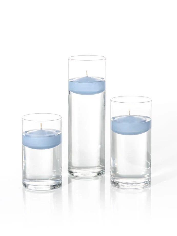 36 Floating Candles and Cylinder Vases - Image 20