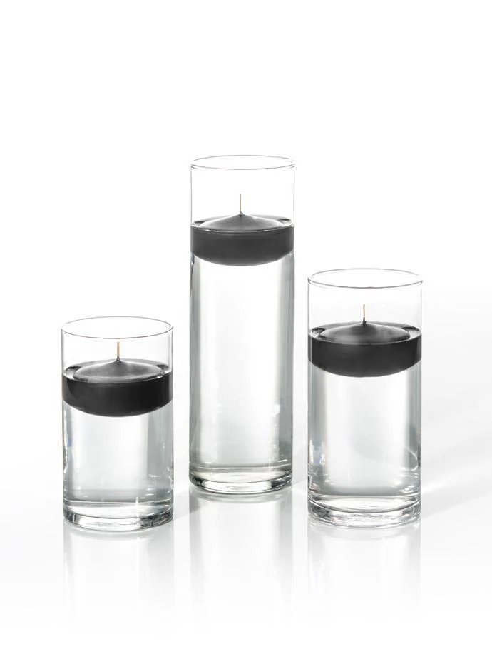 36 Floating Candles and Cylinder Vases - Image 29
