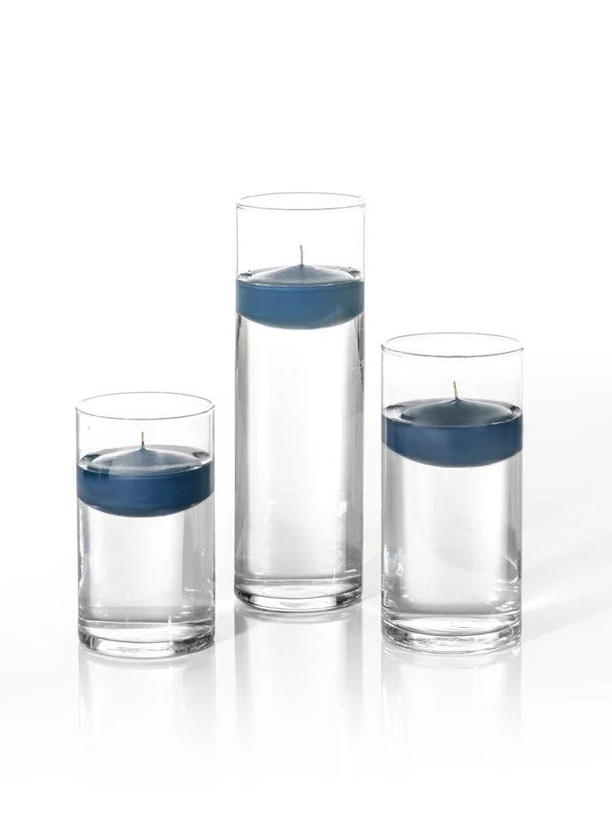 36 Floating Candles and Cylinder Vases - Image 37