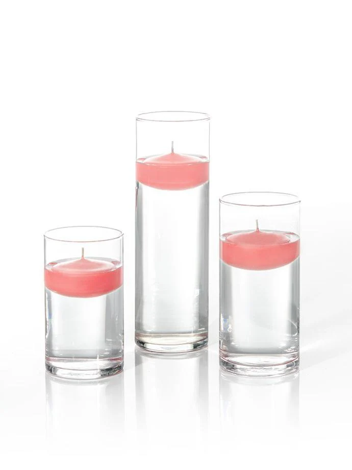 36 Floating Candles and Cylinder Vases - Image 40