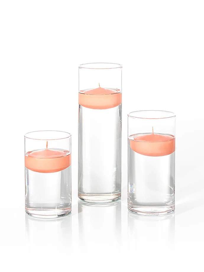 36 Floating Candles and Cylinder Vases - Image 59