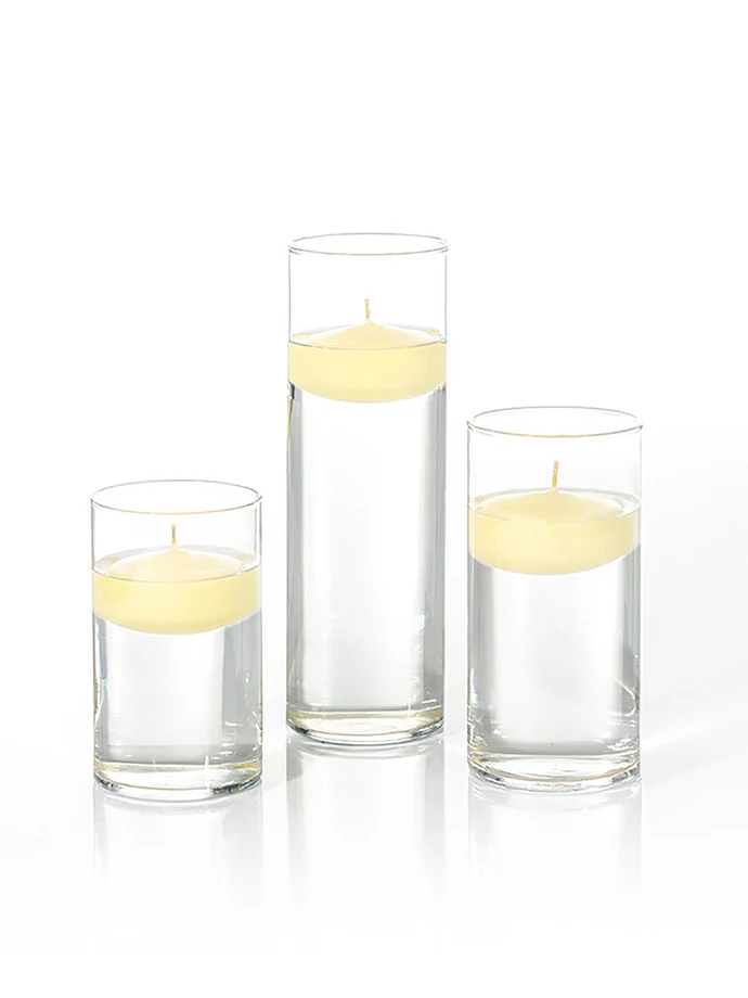 36 Floating Candles and Cylinder Vases - Image 60