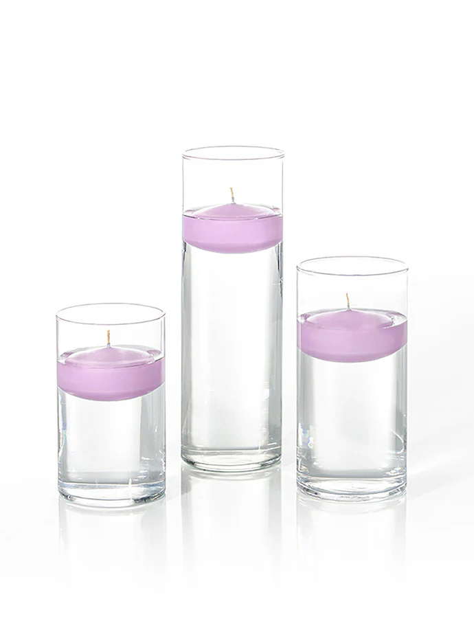 36 Floating Candles and Cylinder Vases - Image 68