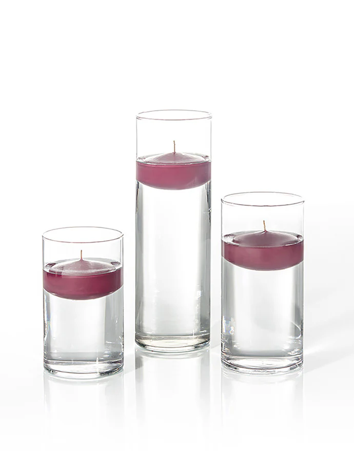 36 Floating Candles and Cylinder Vases - Image 71