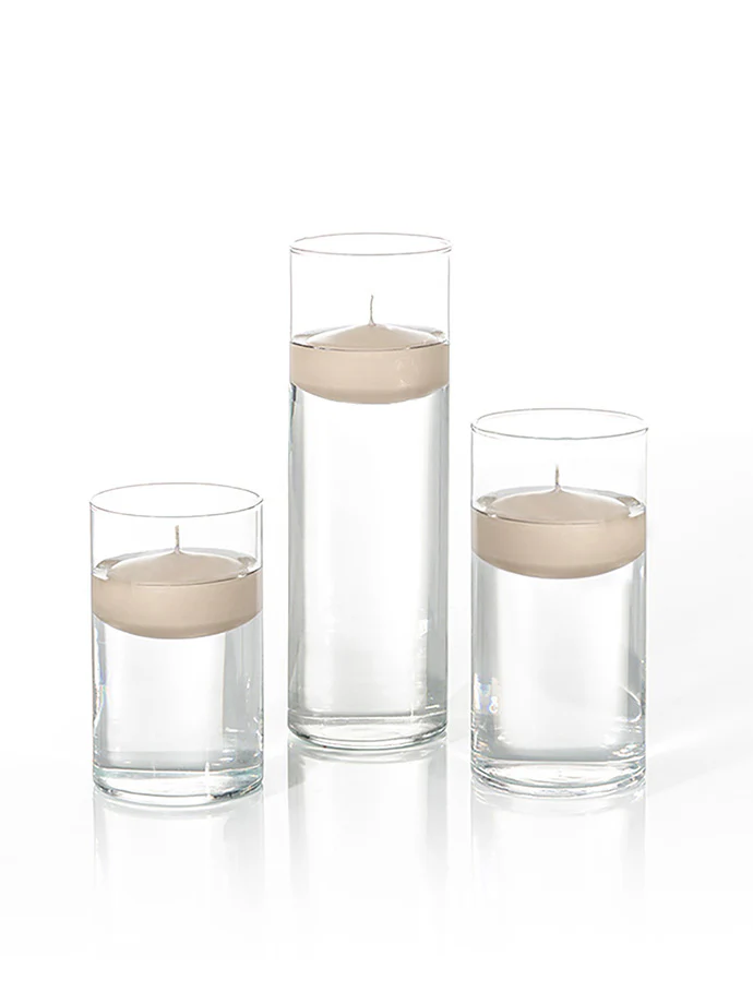 36 Floating Candles and Cylinder Vases - Image 74