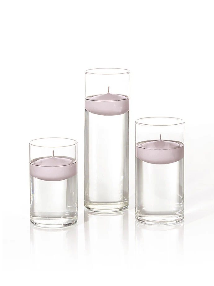36 Floating Candles and Cylinder Vases - Image 97